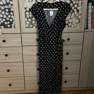 J.Crew black dress size XS.